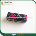 Custom Design Small printed paper lipstick/ Lip Cream box with Rose Red foil stamping